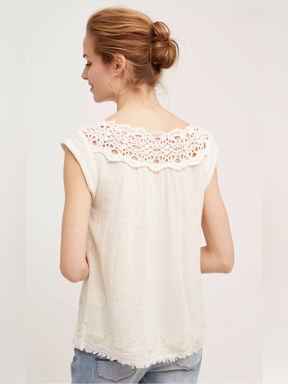 Anthropologie x Floreat Tartane Blouse - Picture 2 of 12